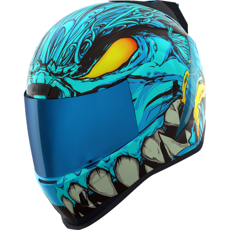 ICON HELMET AIRFORM MIPS MANIK'RR Light Blue Front - Driven Powersports