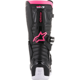 ALPINESTARS BOOT 4W TECH 3 Black/White/Pink Back - Driven Powersports