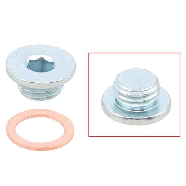 Bronco Magnetic Oil Drain Plug (AT-03E03) - Driven Powersports