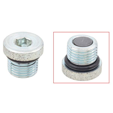Bronco Magnetic Oil Drain Plug (AT-03E04) - Driven Powersports