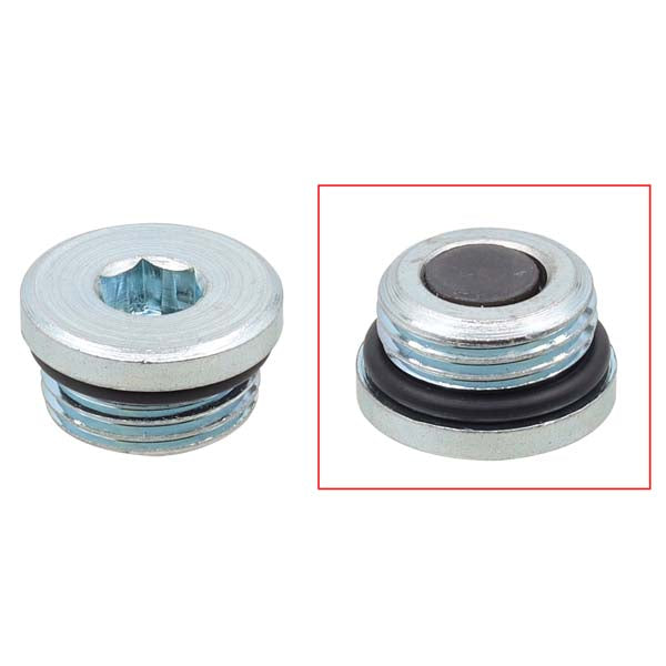 Bronco Magnetic Oil Drain Plug (AT-03E05) - Driven Powersports