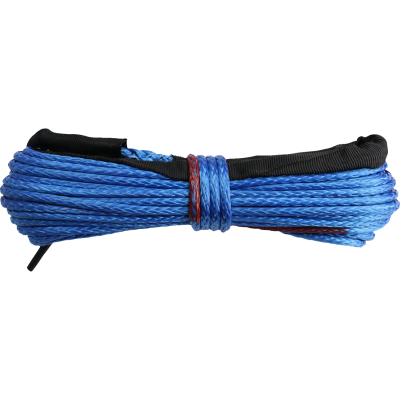 KFI PRODUCTS WINCH ROPE - SYNTHETIC - - 3/16" X 50' Blue Front - Driven Powersports