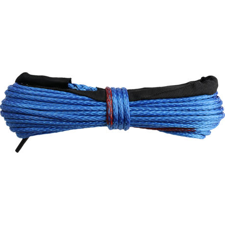 KFI PRODUCTS WINCH ROPE - SYNTHETIC - - 3/16" X 50' Blue Front - Driven Powersports