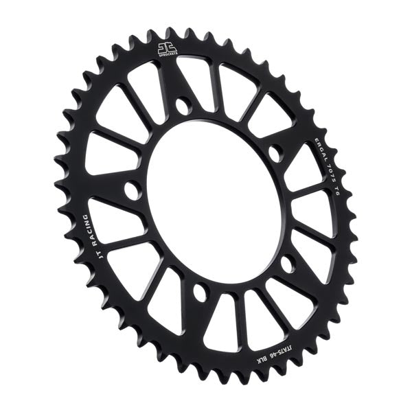 JT 75 Racelite Rear Sprocket (JTA75.46BLK) - Driven Powersports