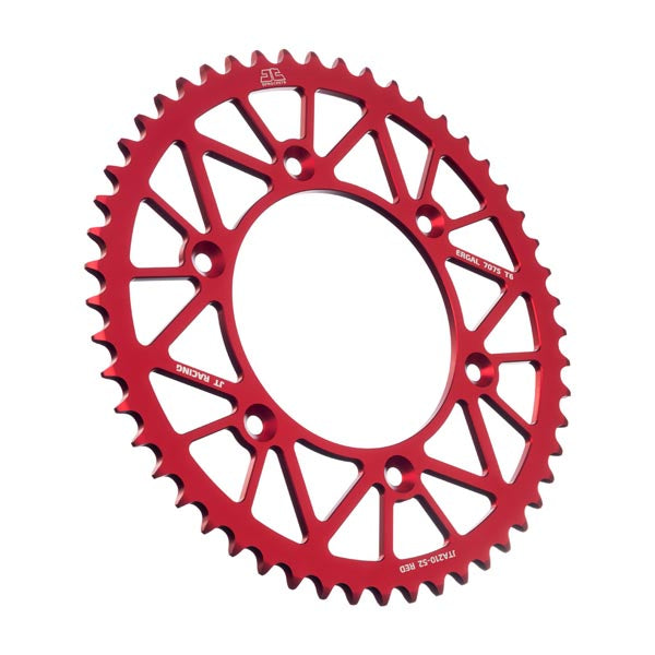 JT 210 Racelite Rear Sprocket (JTA210.52RED) - Driven Powersports