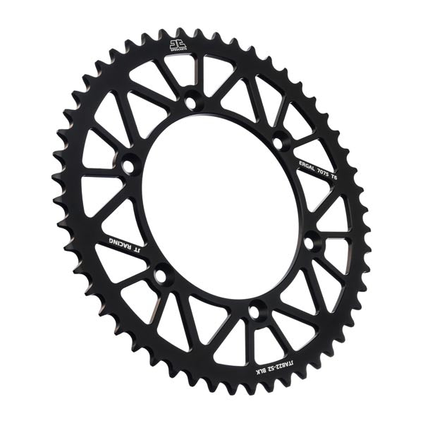 JT 822 Racelite Rear Sprocket (JTA822.52BLK) - Driven Powersports