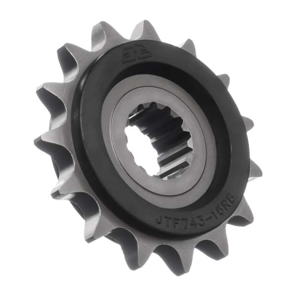 JT 743 Rubber Cushioned Front Sprocket (JTF743.15RB) - Driven Powersports