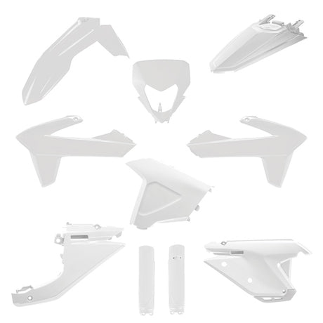 Polisport MX Complete Kit For Sherco White - Driven Powersports