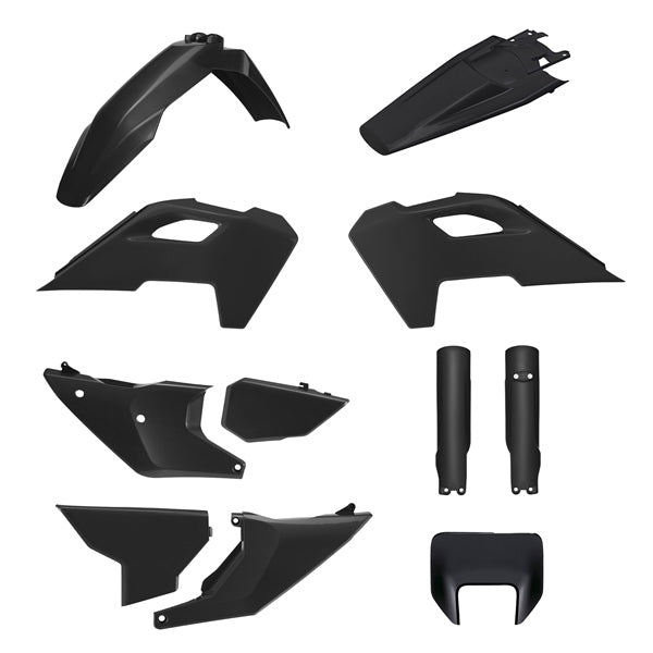 Polisport MX Complete Kit For Husqvarna Black - Driven Powersports