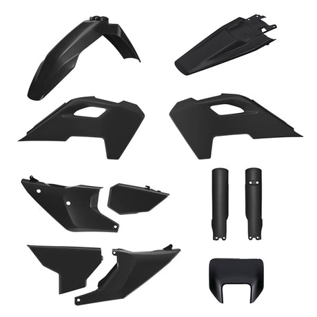 Polisport MX Complete Kit For Husqvarna Black - Driven Powersports