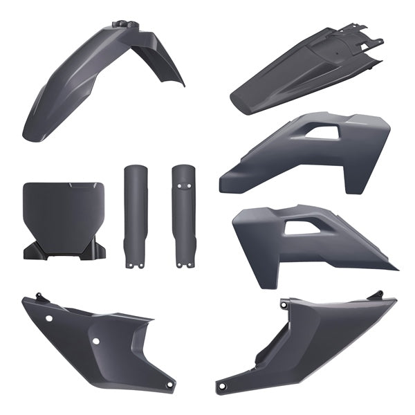 Polisport MX Complete Kit For Husqvarna Gray - Driven Powersports