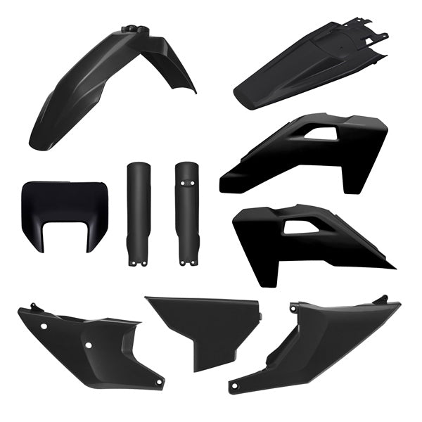 Polisport MX Complete Kit For Husqvarna Black - Driven Powersports