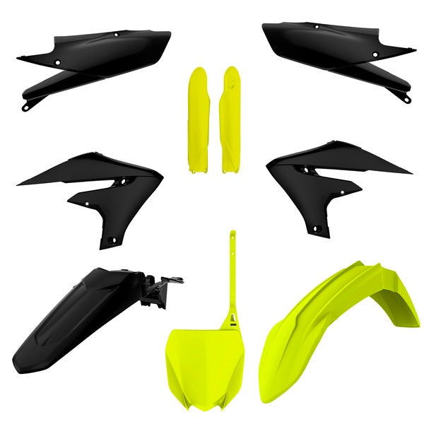 Polisport MX Complete Kit Fluorescent yellow/Black - Driven Powersports