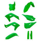 Polisport MX Complete Kit For Kawasaki KX125/KX250/KX250F Green - Driven Powersports
