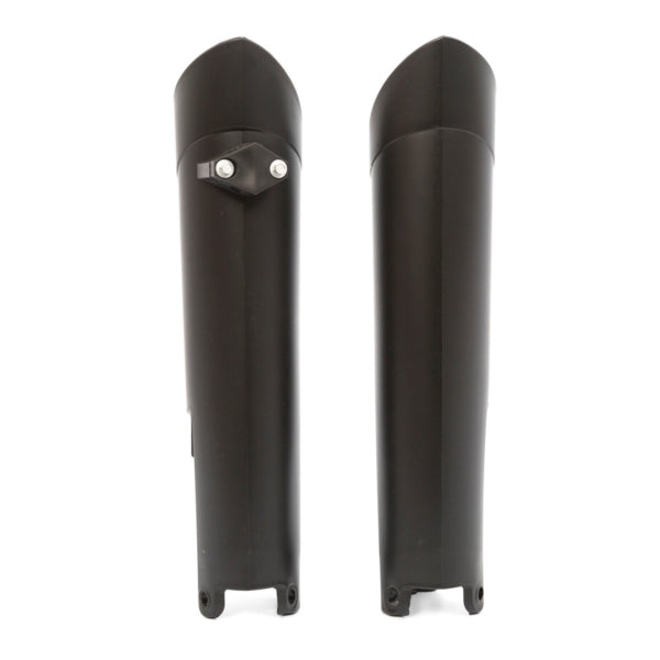 POLISPORT FORK GUARDS 125/250/450 SX/SX-F 08-14 Black - Driven Powersports
