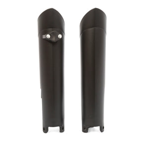 POLISPORT FORK GUARDS 125/250/450 SX/SX-F 08-14 Black - Driven Powersports