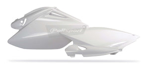 POLISPORT SIDE PANELS CRF250R (06-09) White - Driven Powersports