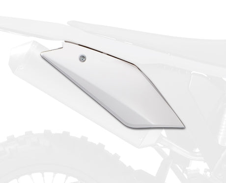 POLISPORT WHITE SIDE PANELS EC125/EC-E125/EC200/EC-E200/EC250/EC-E (8603600001) - Driven Powersports