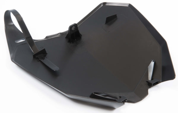 POLISPORT NUMBER PLATE RMZ250 10/13 RMZ450 09-13 Black - Driven Powersports