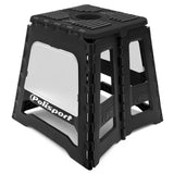 POLISPORT FOLDABLE BIKE STAND Black/White - Driven Powersports