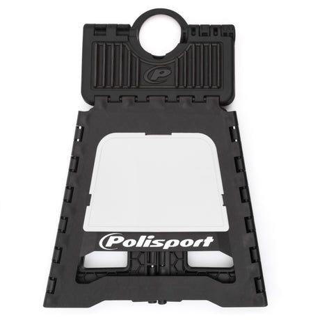 POLISPORT FOLDABLE BIKE STAND Black/White - Driven Powersports