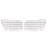 POLISPORT RADIATOR LOUVERS YZ250F/450F (14-16) White - Driven Powersports