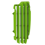 POLISPORT RADIATOR LOUVERS KX450F (12-15) Green - Driven Powersports