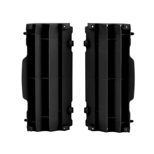 POLISPORT BLACK RAD. LOUVERS KTM 125/250/450 SX-F/EXC-F 07-15 BLA (8455300001) - Driven Powersports