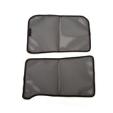 POLISPORT RADIATOR LOUVERS MESH CR450F (09-12) Black - Driven Powersports