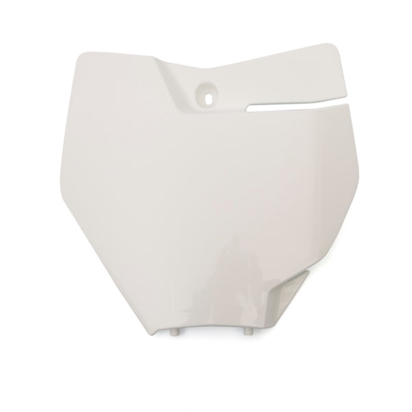 POLISPORT NUMBER PLATE SX/SX-F 16-18 OEM White - Driven Powersports