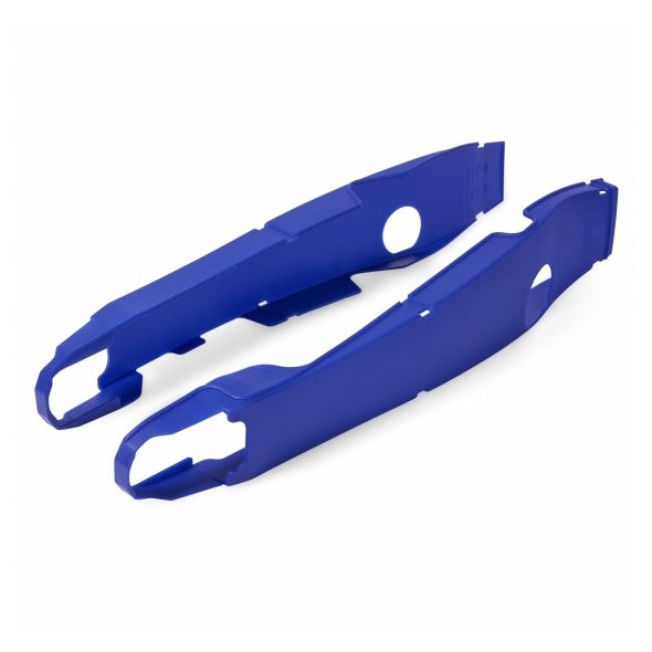 POLISPORT SWINGARM PROTECTORS YZ125/250 08-17 YAM98 Blue - Driven Powersports
