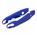 POLISPORT SWINGARM PROTECTORS YZ125/250 08-17 YAM98 Blue - Driven Powersports