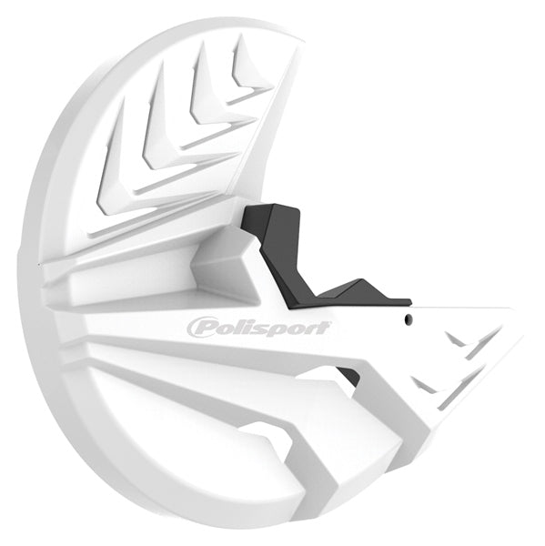 Polisport Disc & Bottom Fork Protector For Kawasaki White - Driven Powersports