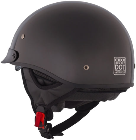 CKX Revolt RSV Half Helmet Solid Black XL - Driven Powersports
