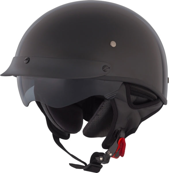 CKX Revolt RSV Half Helmet Solid Black XL - Driven Powersports