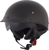 CKX Revolt RSV Half Helmet Solid Black XL - Driven Powersports