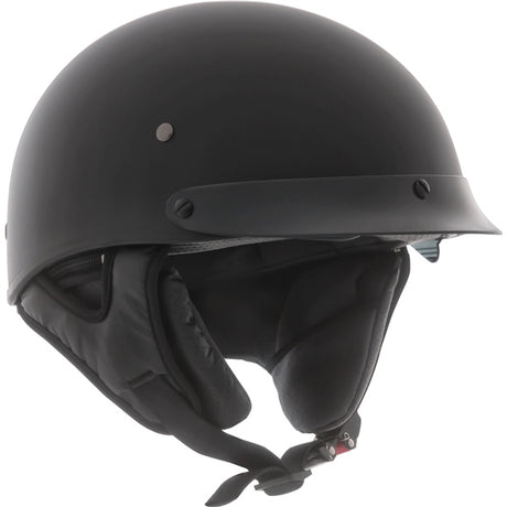 CKX Revolt RSV Half Helmet Solid Matte Black M - Driven Powersports