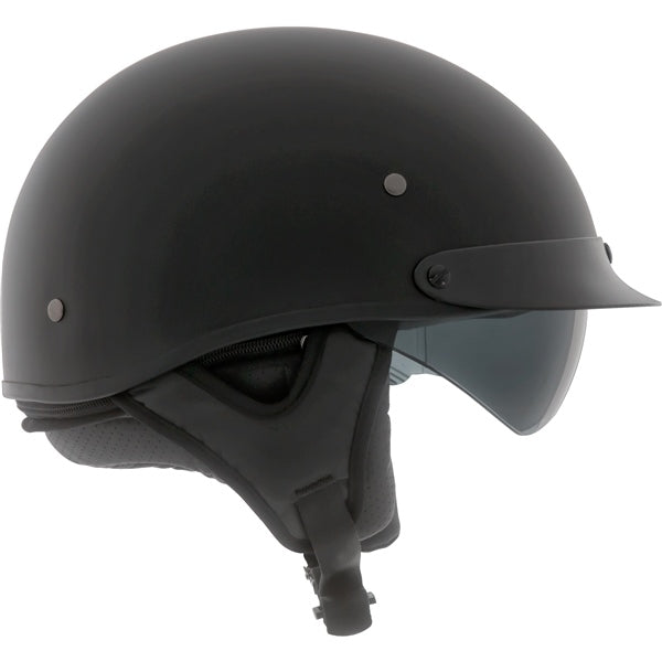 CKX Revolt RSV Half Helmet Solid Matte Black M - Driven Powersports