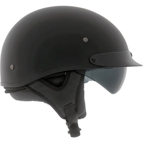 CKX Revolt RSV Half Helmet Solid Matte Black M - Driven Powersports