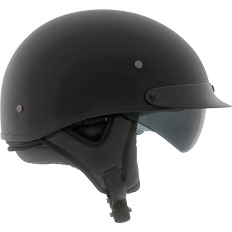 CKX Revolt RSV Half Helmet Solid Matte Black M - Driven Powersports