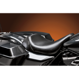 LE PERA 08-19 FLHT BARE BONE SMOOTH SOLO SEAT Application Shot - Driven Powersports
