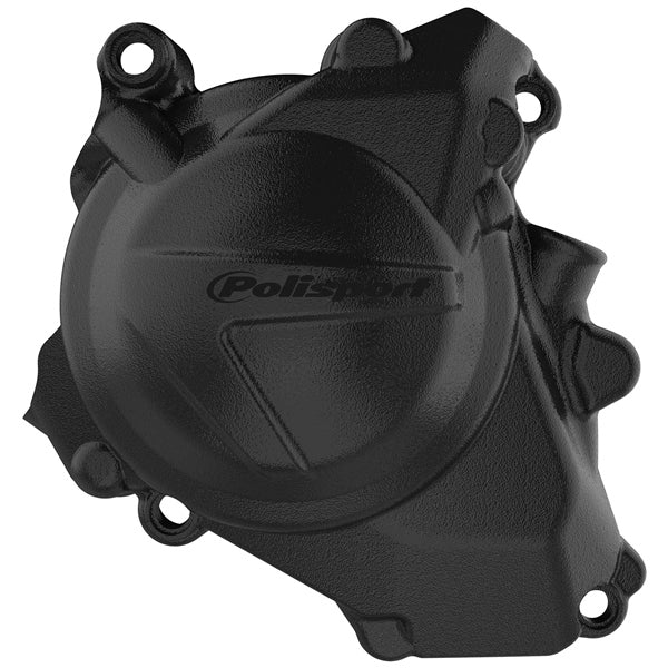 Polisport Ignition Cover Protector For Honda CRF450R/CRF450RX Black - Driven Powersports