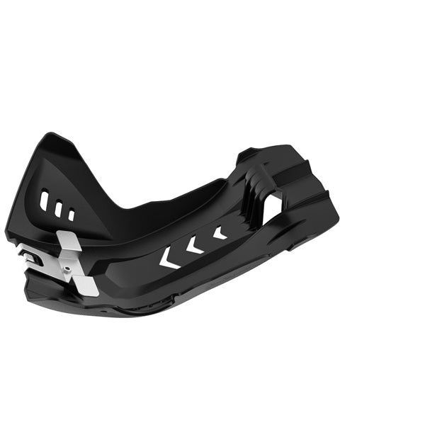Polisport Fortress Skid Plate For Gas Gas / Husqvarna / Ktm Black - Driven Powersports