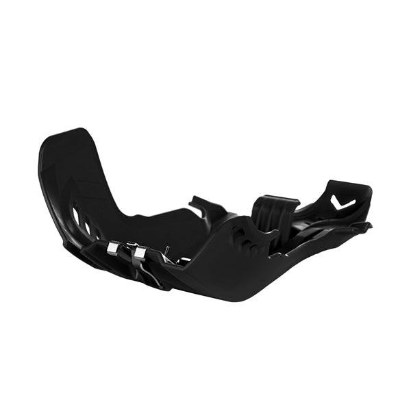 Polisport Fortress Skid Plate For Husqvarna / Ktm Black - Driven Powersports