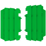 Polisport Radiator Louvers For Kawasaki KX125/KX250 Green - Driven Powersports