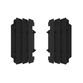 Polisport Radiator Louvers For Kawasaki KX250 Black - Driven Powersports