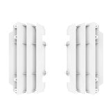 Polisport Radiator Louvers For Kawasaki KX250 White - Driven Powersports