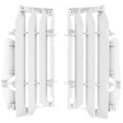 POLISPORT WHITE RADIATOR LOUVERS (8473600001) - Driven Powersports