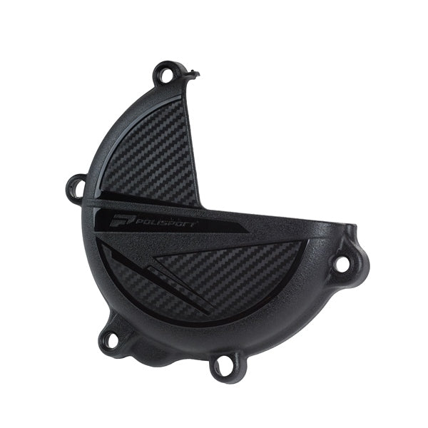 POLISPORT CLUTCH COVER PROTECTION - SUZUKI (BLACK) (8478900001) - Driven Powersports