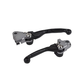POLISPORT BLACK PIVOT LEVER SET CRF250R/450R 07-20 Black - Driven Powersports